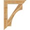 Ekena Millwork Westlake Traditional Rough Sawn Bracket, Western Red Cedar, 6"W x 36"D x 48"H BKT06X36X48WTL01RWR - alternate 2